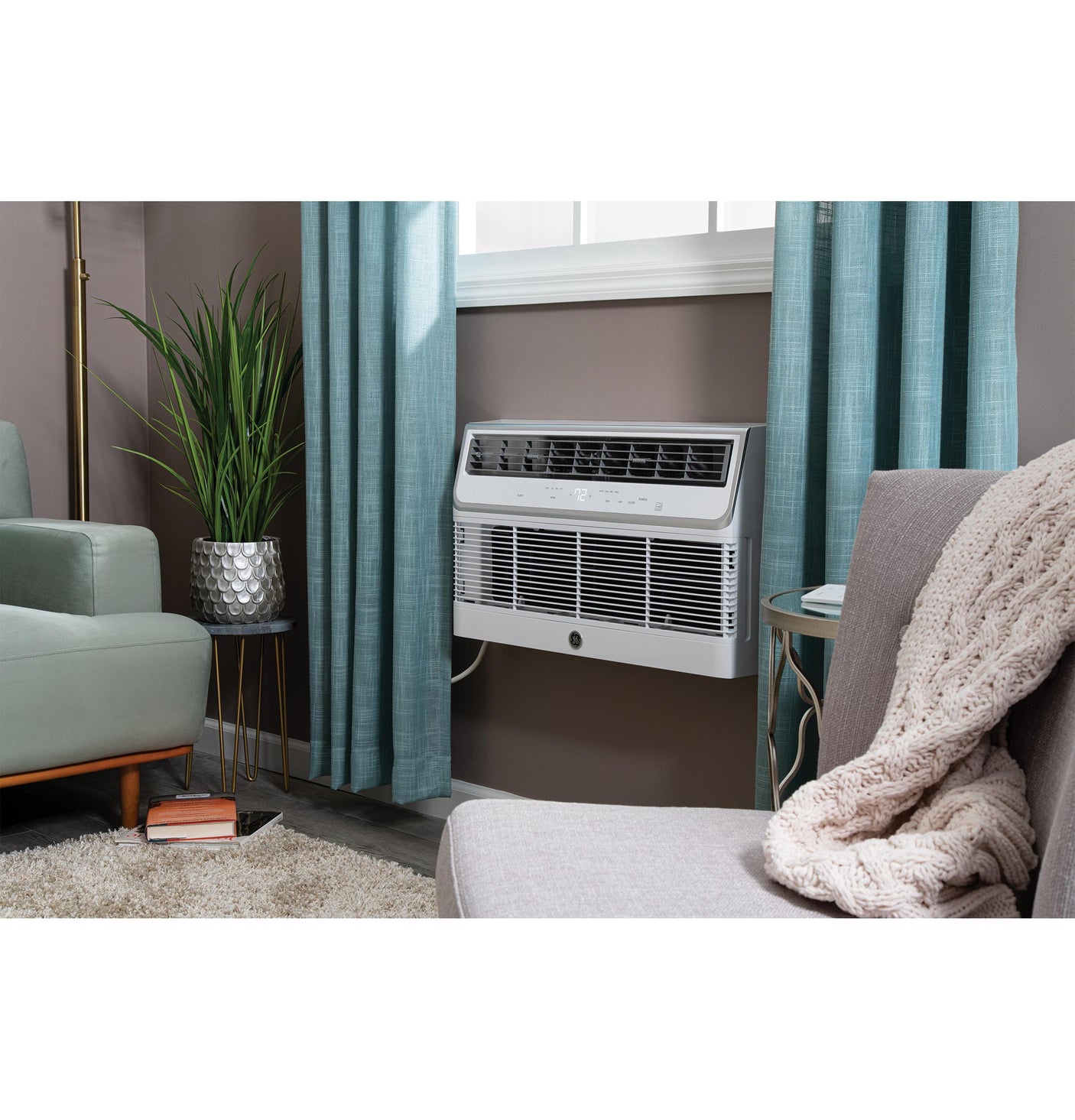 GE® ENERGY STAR® 230/208V Cool-Only 10,000 BTU Built-In Room Air Conditioner