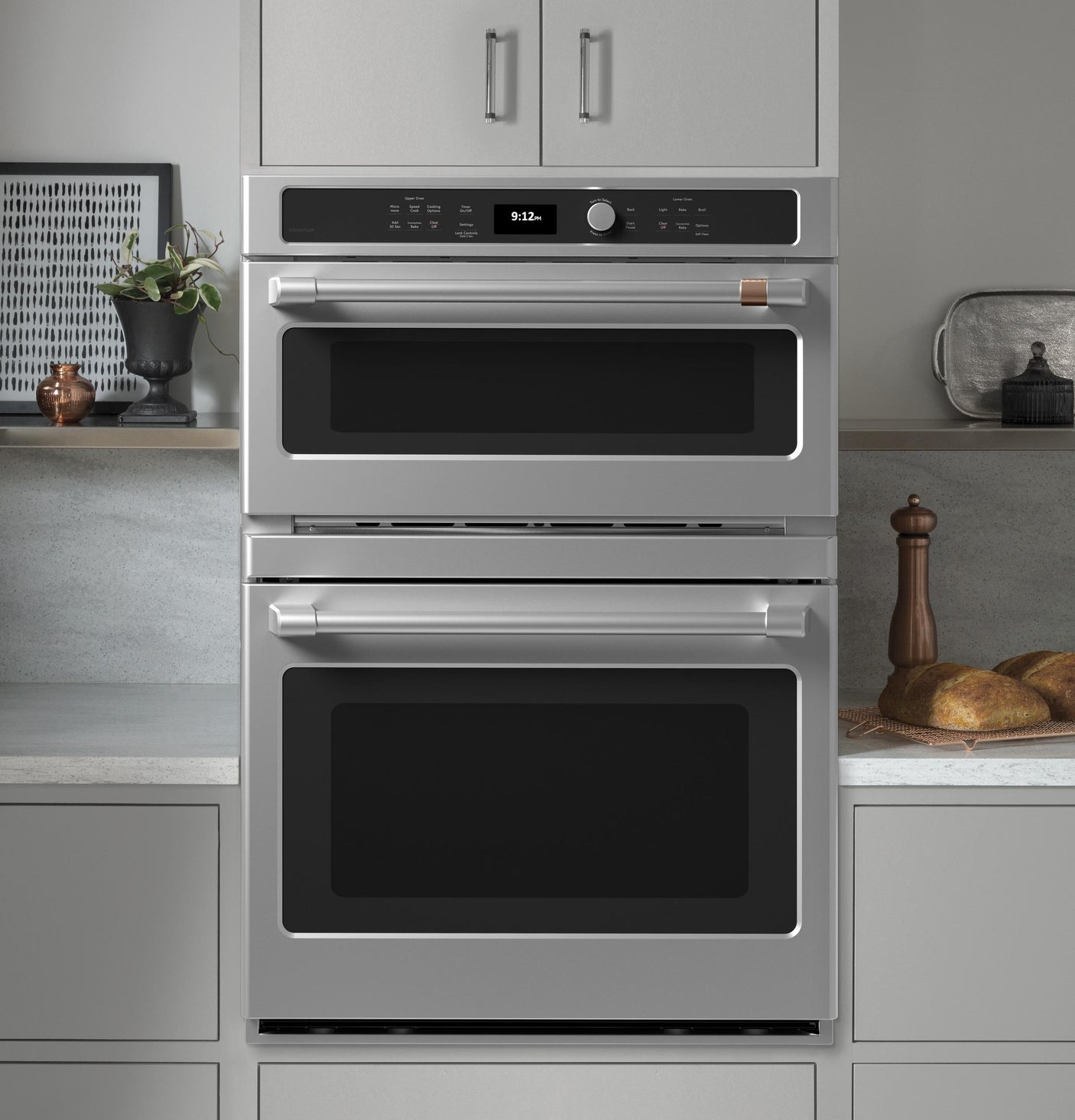 Café™ 30 in. Combination Double Wall Oven with Convection and Advantium® Technology