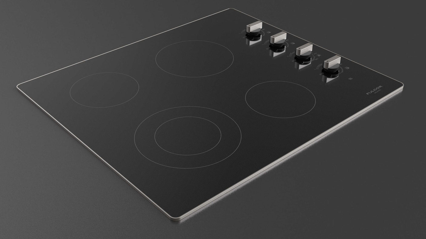 24" RADIANT COOKTOP WITH KNOBS