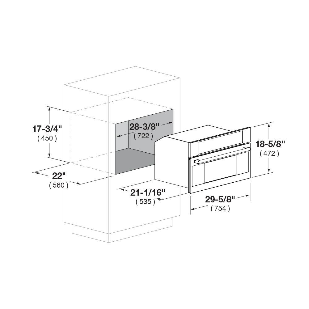 30" COMBI STEAM OVEN