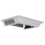 ZLINE Crown Molding in Stainless Steel with Built-in Bluetooth Speakers (CM6-BT-KF1/KF2)