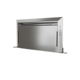 Lift Downdraft, 18" rise, 30" width, Stainless Steel