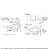 GE Profile™ 36" Built-In Touch Control Induction Cooktop