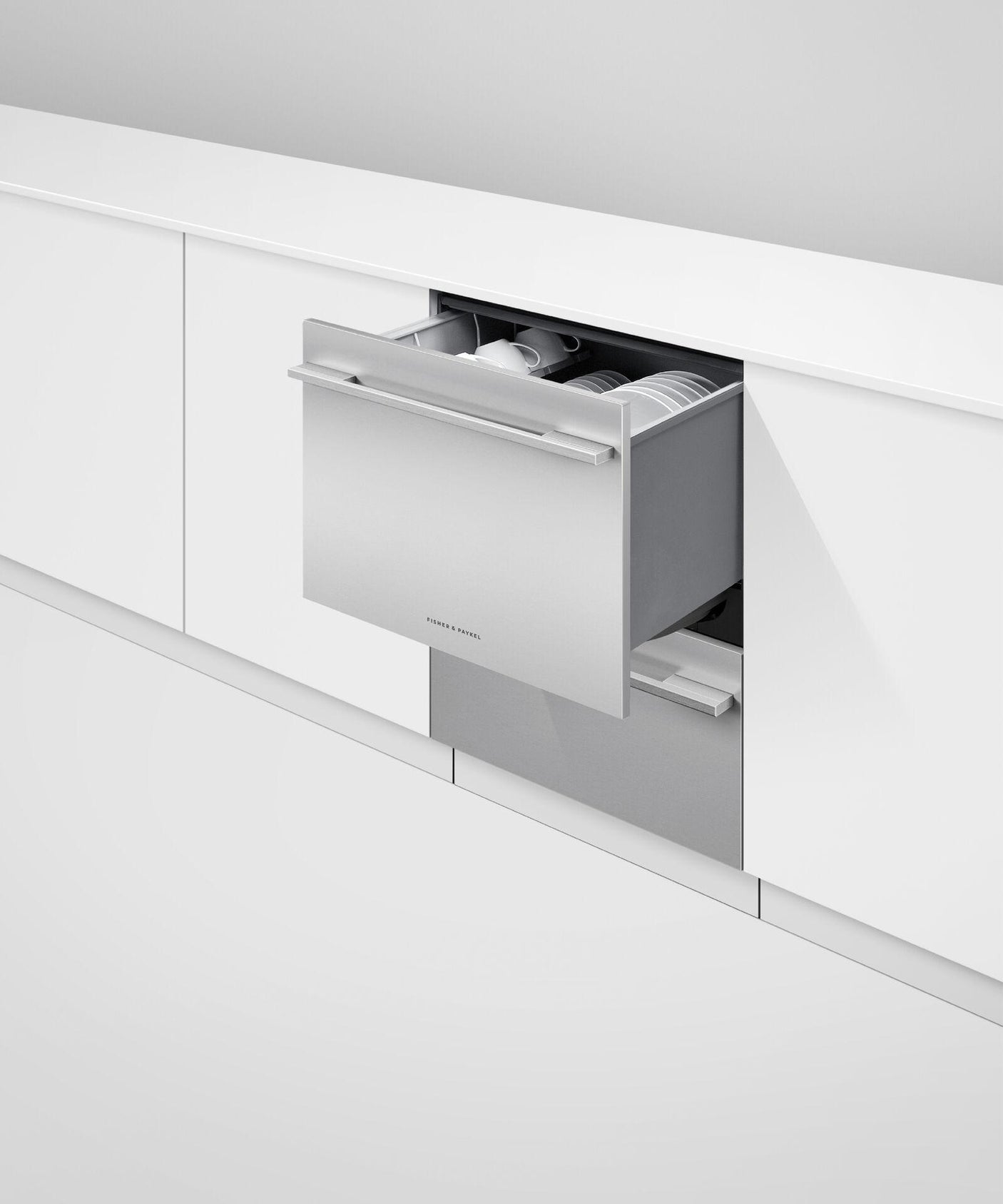 Integrated Double DishDrawer™ Dishwasher, Tall, Sanitize