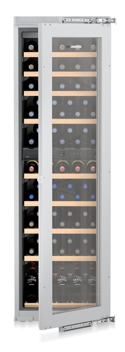 Built-in multi-temperature wine fridge