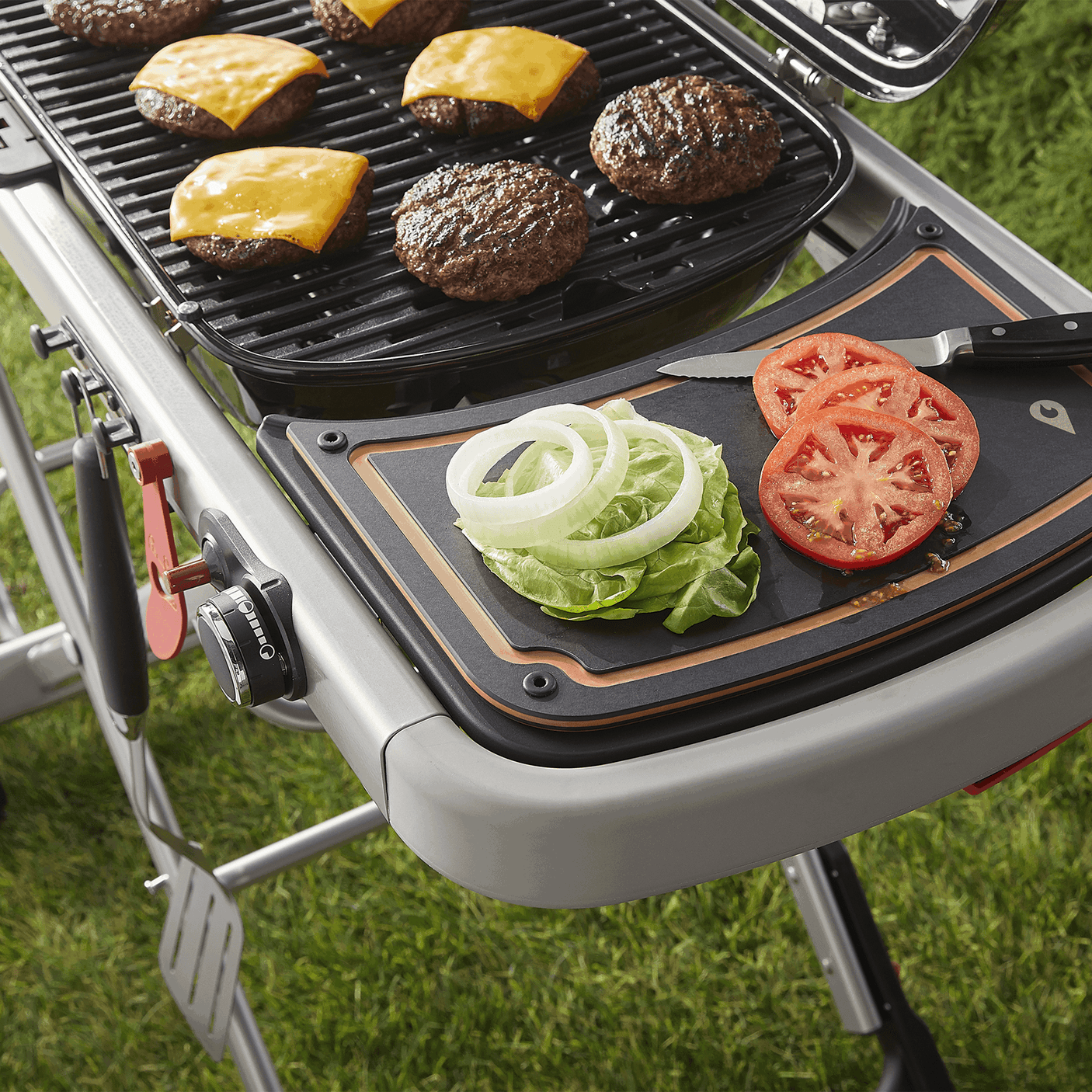 Weber Traveler Reversible Prep & Serve Board