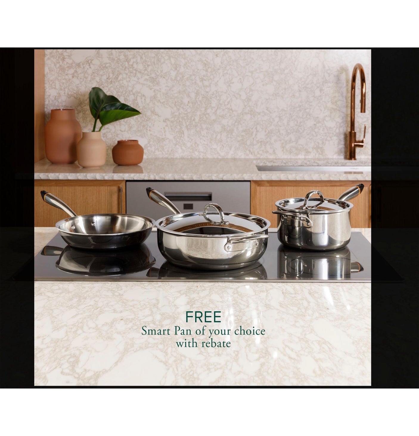 Café™ Series 36" Built-In Touch Control Induction Cooktop