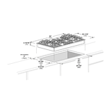 36" GAS COOKTOP