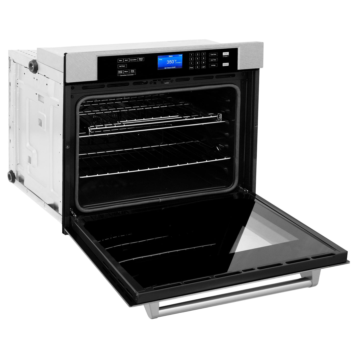 ZLINE 30" Professional Single Wall Oven with Self Clean and True Convection in Stainless Steel (AWS-30) [Color: ZLINE DuraSnow Stainless Steel ]