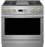 Monogram 36" All Gas Professional Range with 4 Burners and Griddle