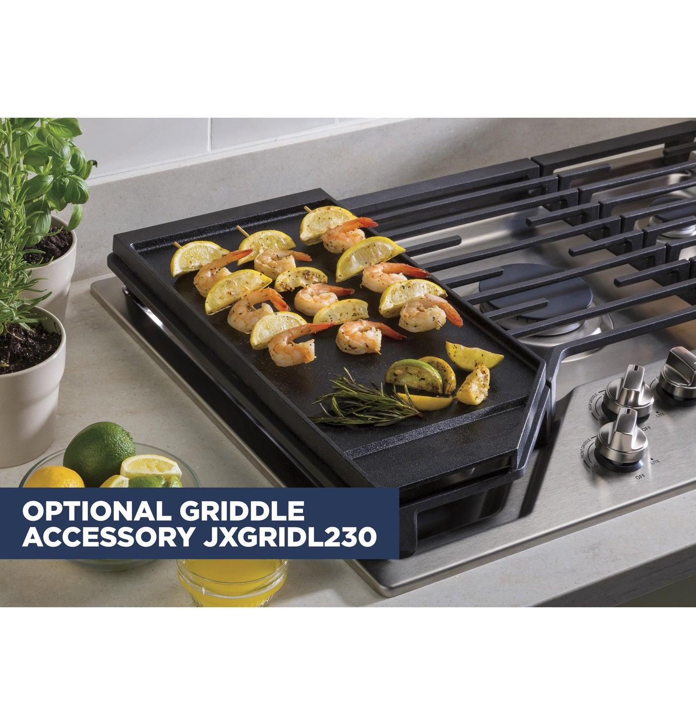 Optional 30" Cast Iron Griddle