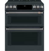 Café™ 30" Smart Slide-In, Front-Control, Radiant and Convection Double-Oven Range