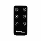 Danby Designer 38" Wall Mount Electric Fireplace in Black