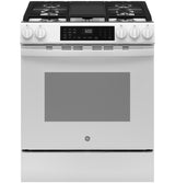 GE® 30" Slide-In Front-Control Convection Gas Range with No Preheat Air Fry and EasyWash™ Oven Tray