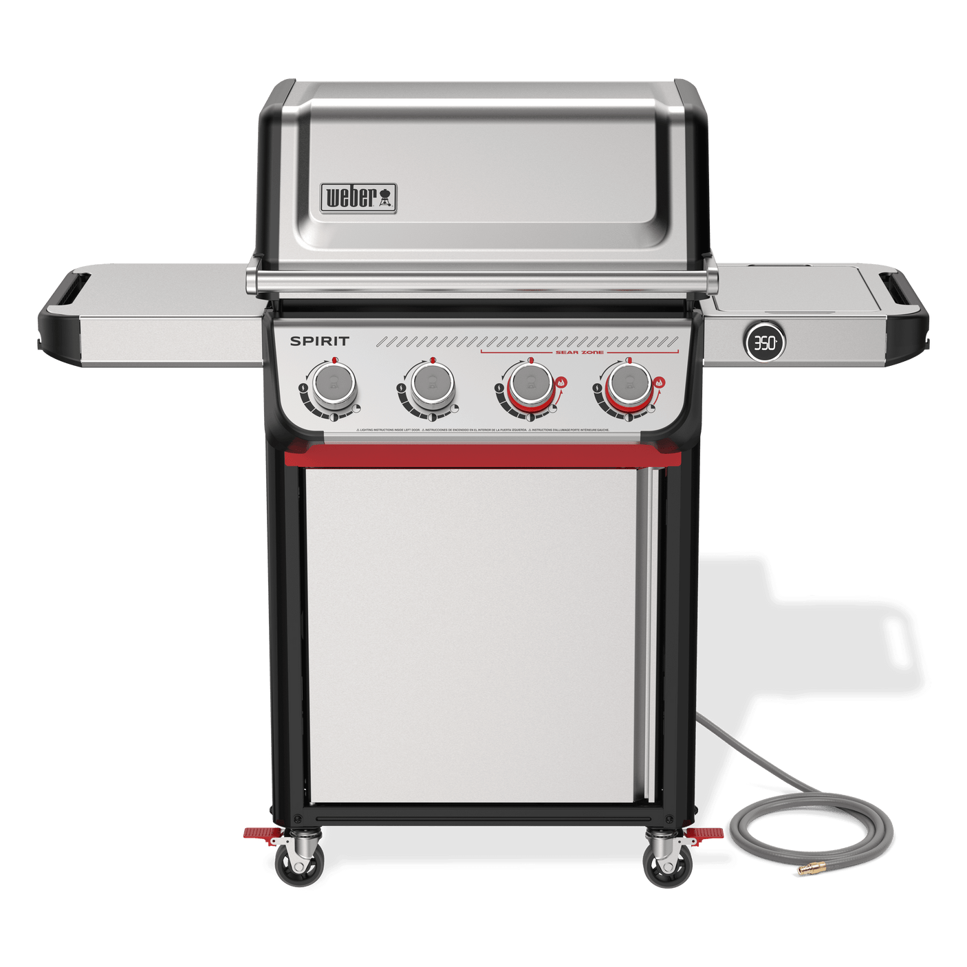 Spirit SP-425 Gas Grill (Natural Gas) - Stainless Steel