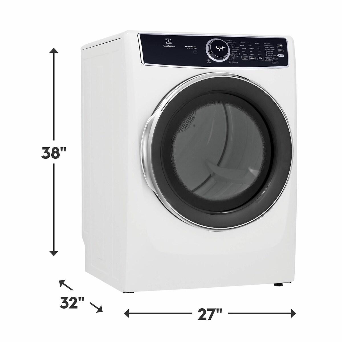 Electrolux Front Load Perfect Steam™ Electric Dryer with Predictive Dry™ and Instant Refresh - 8.0 Cu. Ft.