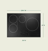 Café™ Series ENERGY STAR® 30" Built-In Touch Control Induction Cooktop