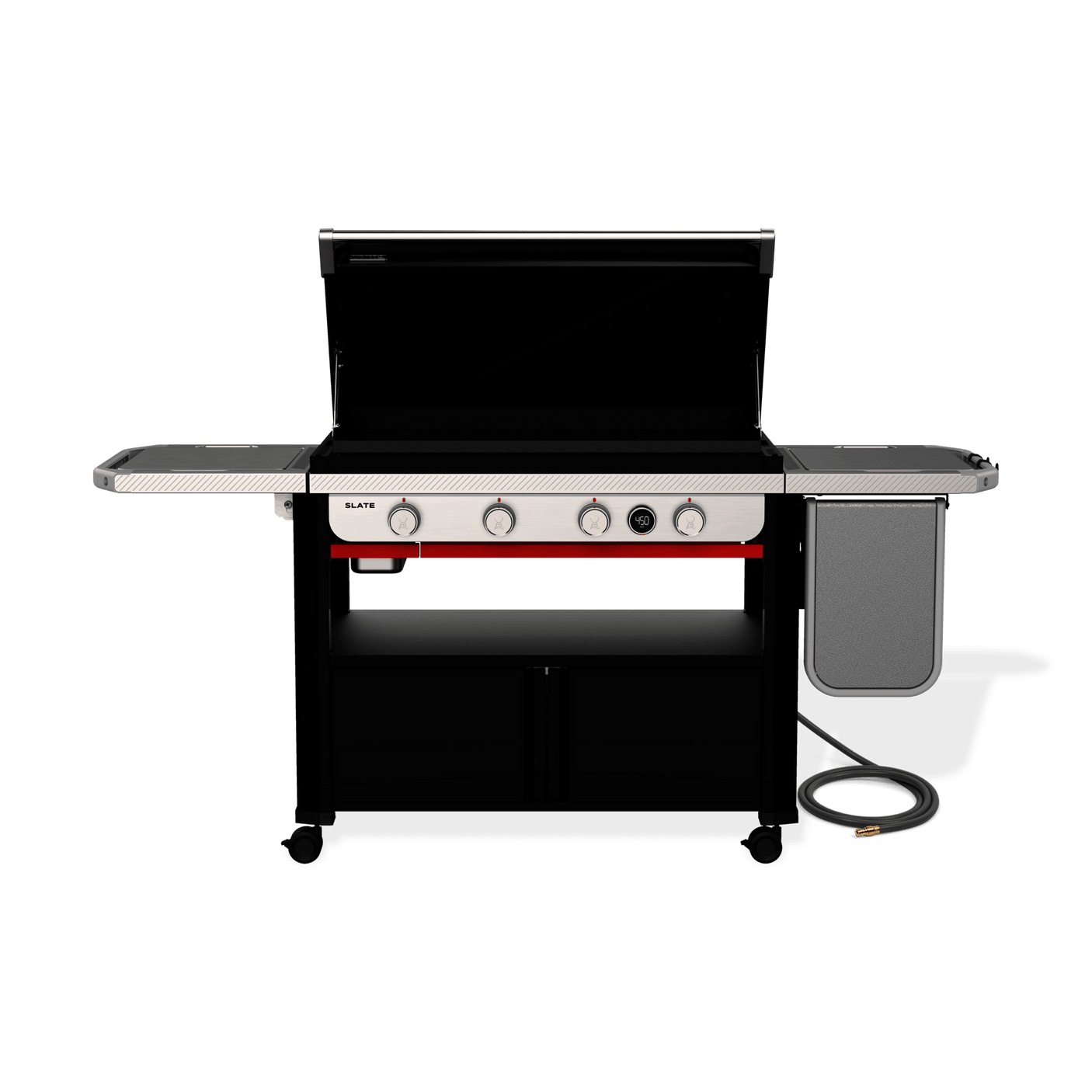 Slate® 36" Rust-Resistant Griddle (Natural Gas) - Black