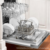 ZLINE 24 in. Panel Ready Top Control Dishwasher with Stainless Steel Tub, 52dBa (DW7713-24) [Color: Panel Ready]