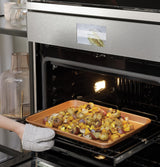 Café™ 30" Smart Single Wall Oven with Convection in Platinum Glass