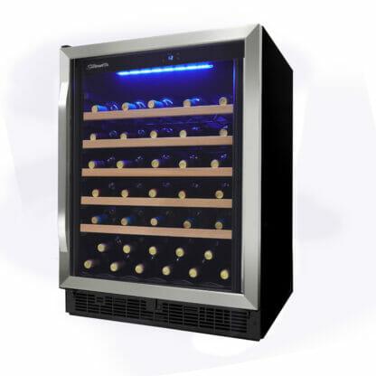 Silhouette - 24" Built-in Wine Cellar In Stainless Steel