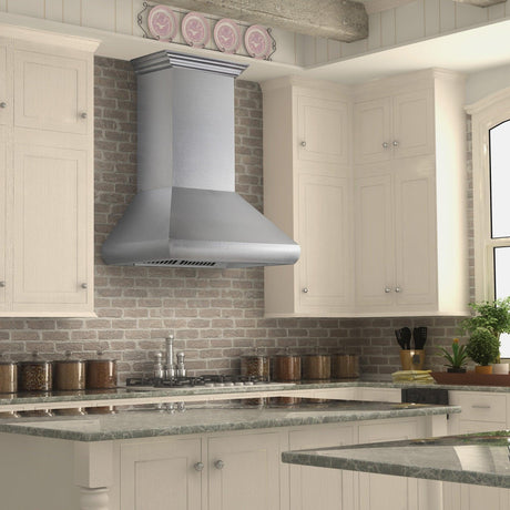 ZLINE Wall Mount Range Hood In DuraSnow Stainless Steel (8687S)