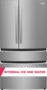 Frigidaire Gallery 22 Cu. Ft. Counter-Depth 4-Door French Door Refrigerator