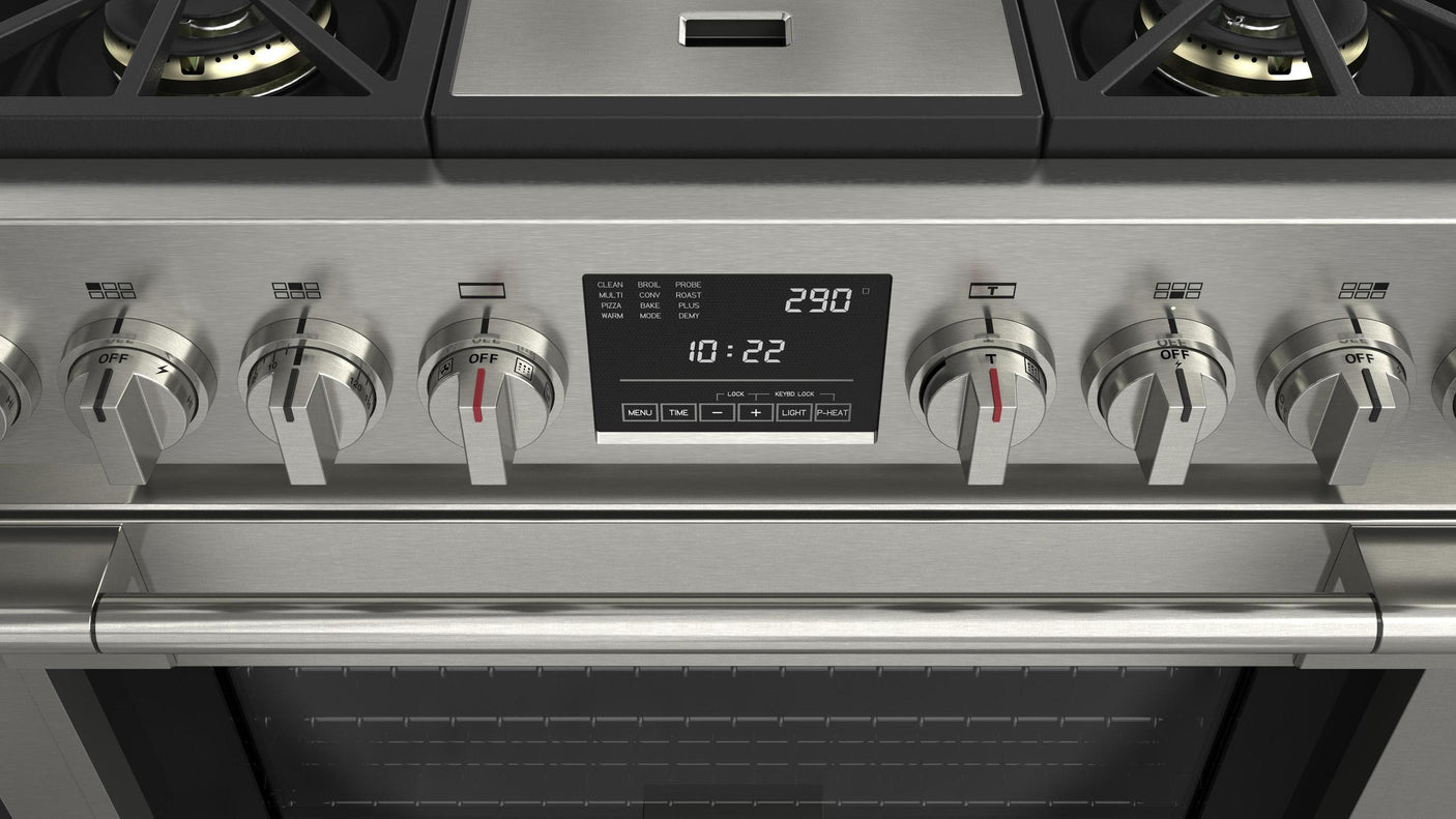 36" DUAL FUEL PRO RANGE WITH GRIDDLE