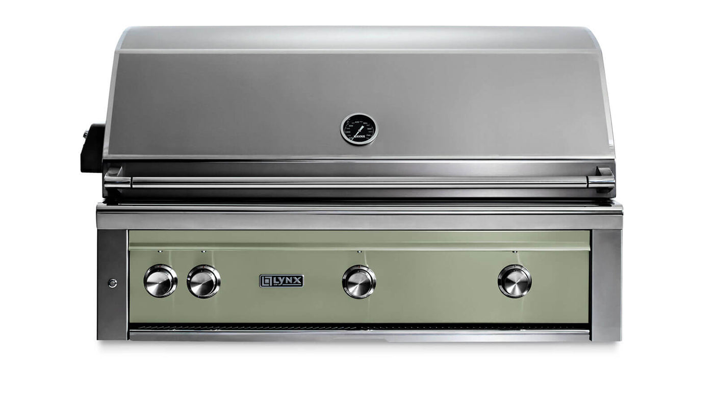 42" Built-In Grill - All Trident™ w/ Rotisserie - Desert Sage