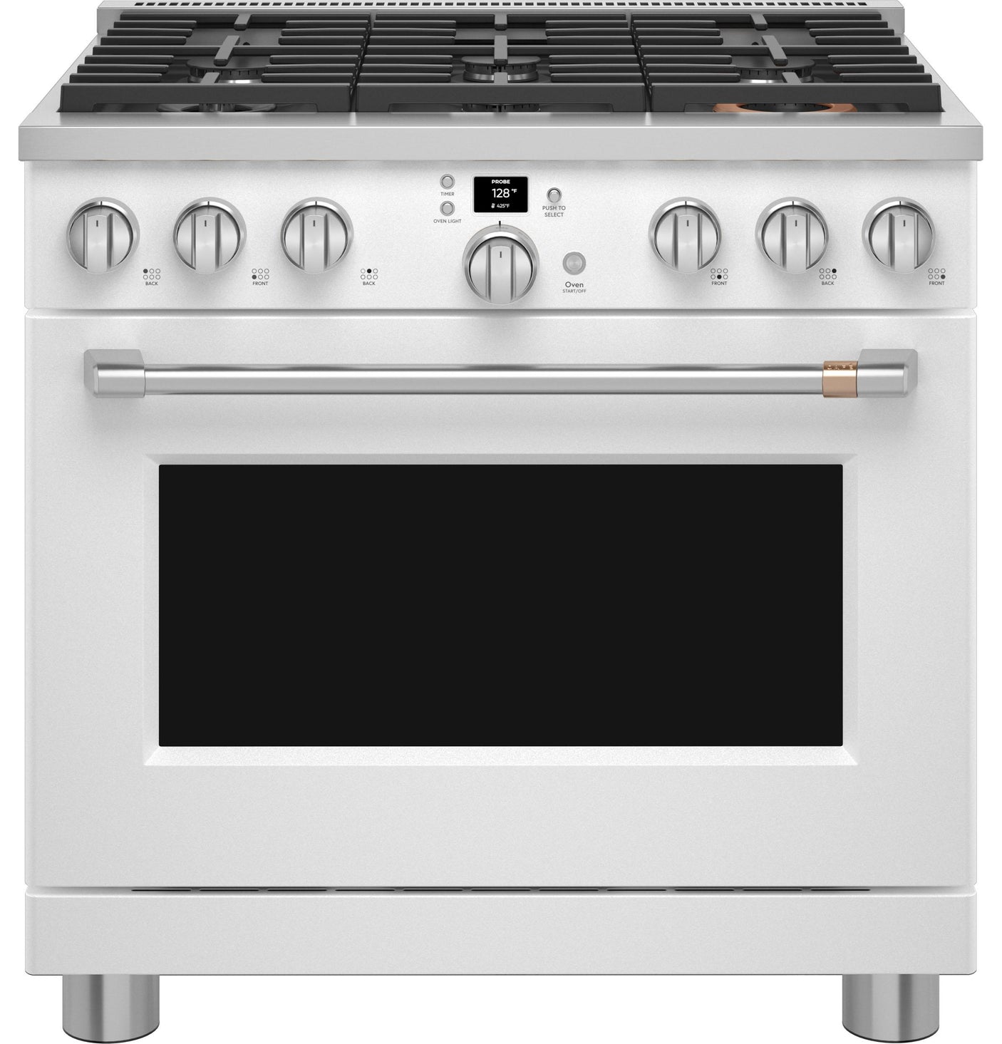 Café™ 36" Smart All-Gas Commercial-Style Range with 6 Burners (Natural Gas)