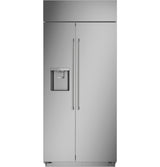 Monogram 36" Built-In Side-by-Side Refrigerator with Dispenser