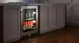 Beverage Center 24" Black Glass LH