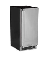 15" Clear Ice Machine - Solid Stainless Steel Door - Left Hinge