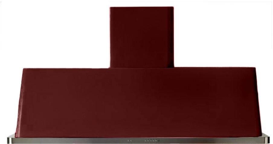 Majestic 60 Inch Burgundy Wall Mount Convertible Range Hood