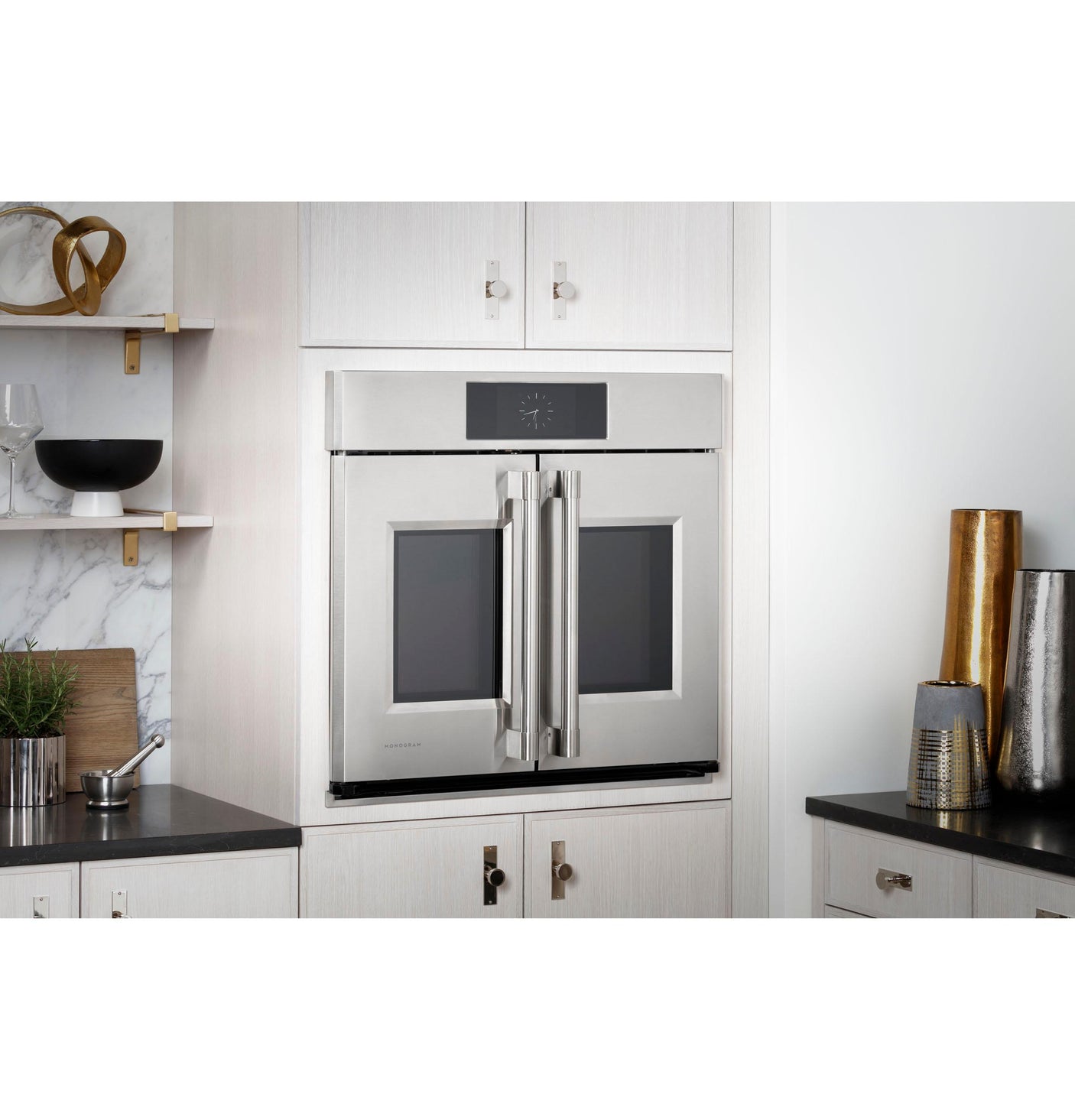 Monogram 30" Statement French-Door Double Wall Oven