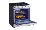 5.8 cu. ft. Gas Slide-in Range with EasyClean®