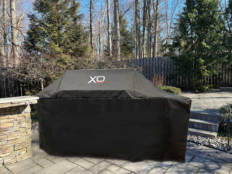 40" XLT freestanding grill and side burner cover