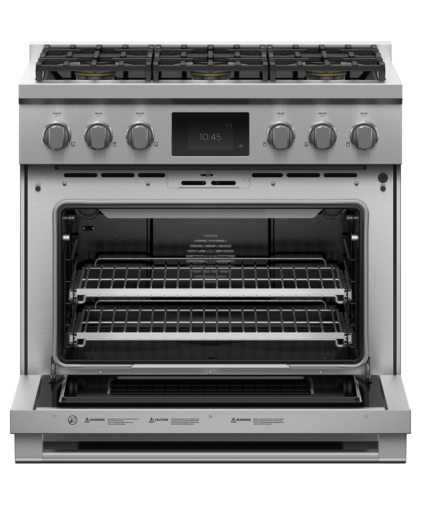 36" Series 9 Professional Dual Fuel 6 Burner Self-Cleaning Range