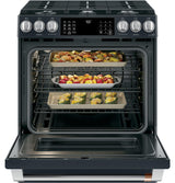 Café™ 30" Smart Slide-In, Front-Control, Gas Range with Convection Oven