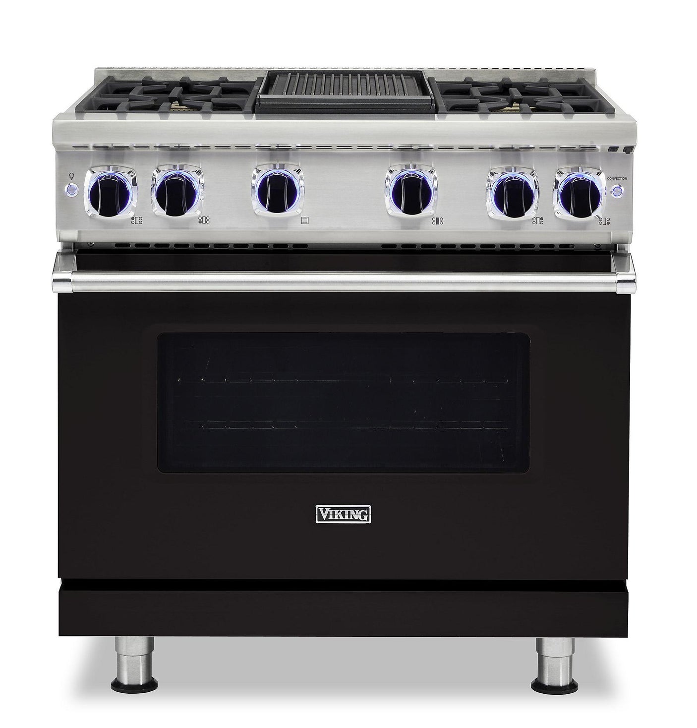 36" Sealed Burner Gas Range - VGR7362 Viking 7 Series