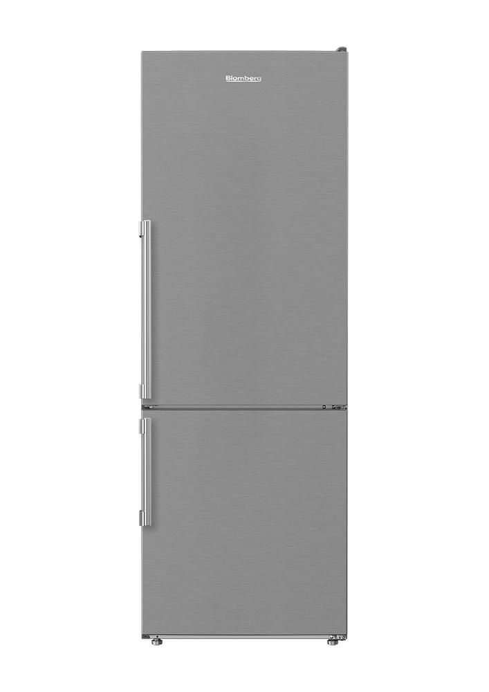 24in Counter Depth 11.43 cuft bottom freezer fridge with full frost free, stainless steel