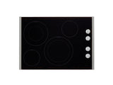 30-inch Wide Electric Cooktop with Two Dual-Choice Elements