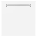 ZLINE 24" Monument Dishwasher Panel with Traditional Handle and Color Options (DPMT-24) [Color: White Matte]