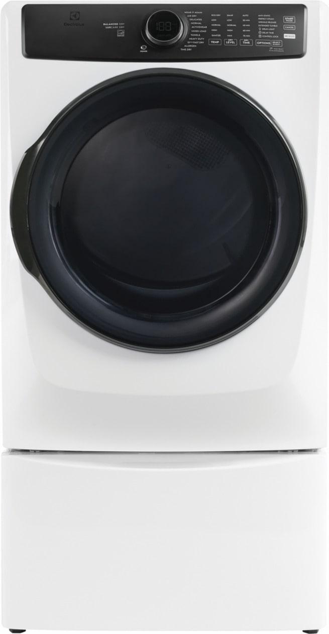 Electrolux Front Load Perfect Steam™ Electric Dryer with Balanced Dry™ and Instant Refresh - 8.0 Cu. Ft.