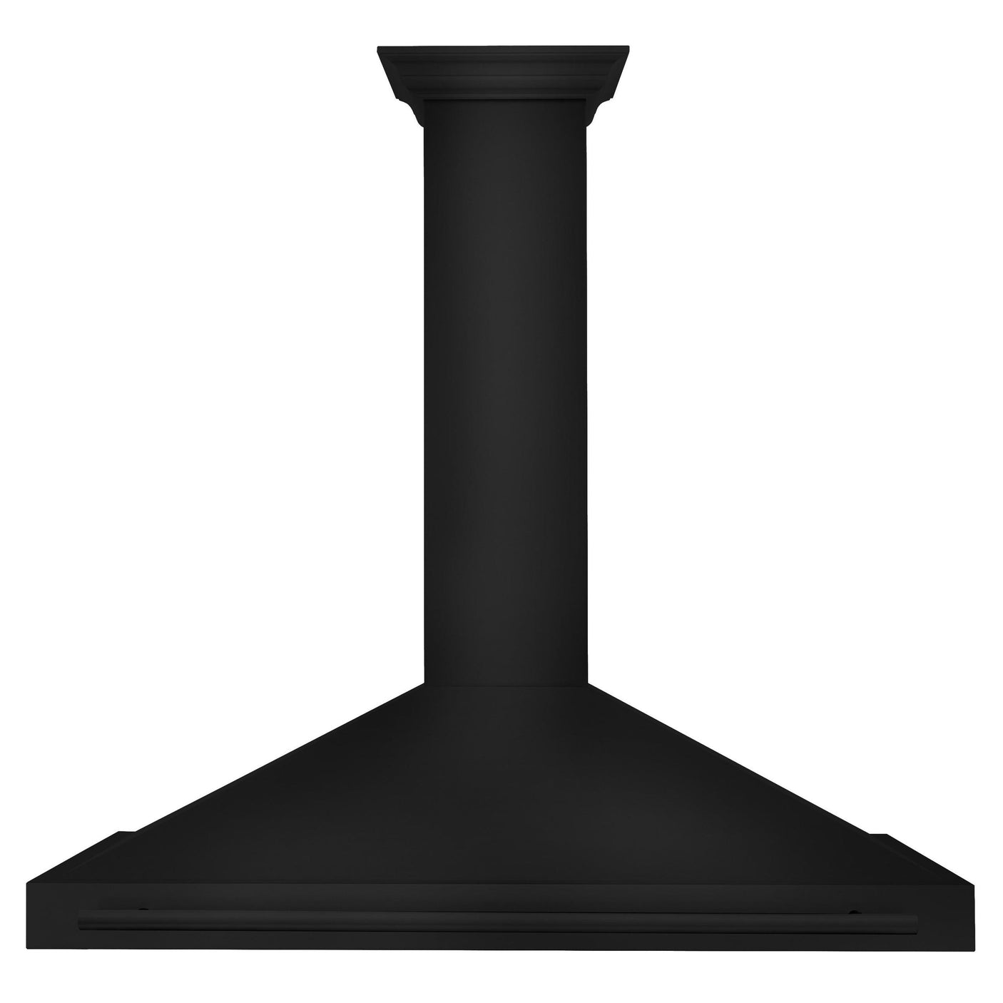 ZLINE 48 in. Convertible Black Stainless Steel Wall Mount Range Hood With Black Stainless Steel Handle (BSKB4X-48)