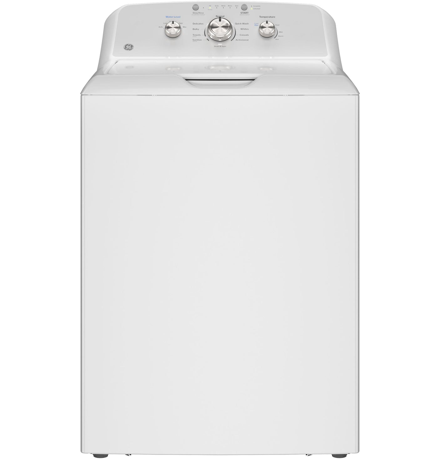 GE® 4.3 cu. ft. Capacity Washer with Stainless Steel&#x00A0;Basket,Cold&#x00A0;Plus and Water Level Control&#x200B;