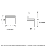 GE 8.8 Cu. Ft. Manual Defrost Chest Freezer