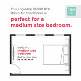 Frigidaire 3-in-1 Portable Room Air Conditioner 10,000 BTU (ASHRAE) / 6,500 BTU (DOE)