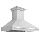 ZLINE 48 in. Stainless Steel Range Hood with Stainless Steel Handle (8654STX-48) [Color: Black Matte]