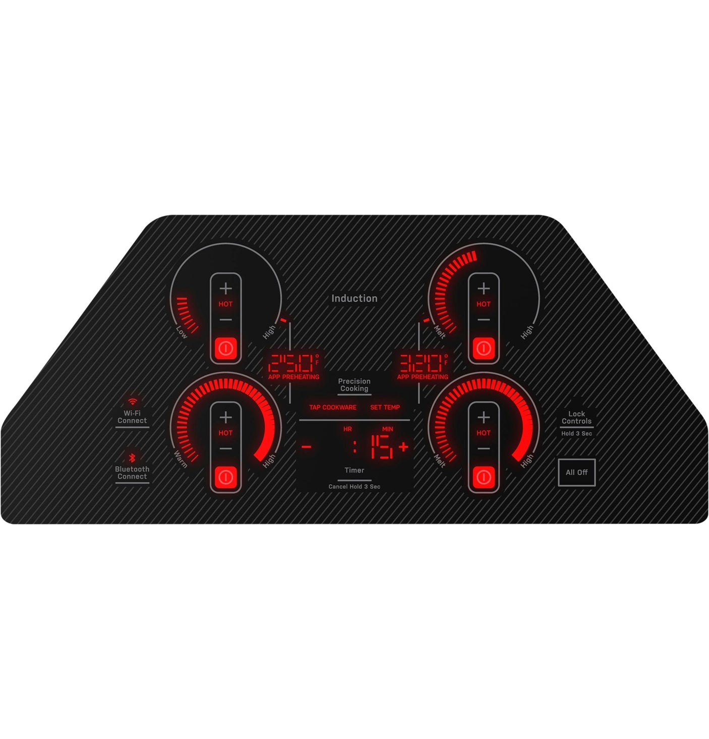 GE Profile™ 30" Built-In Touch Control Induction Cooktop